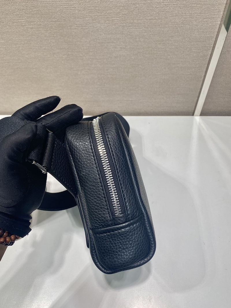 プラダ アウトレット PRADA トリック付 ヴィッテロダイノレザー ショルダーバッグ 2VH181_2BBE_F0002_V_OO5 ブラック H品 プラダ ショルダーバッグ メンズ - 画像 (4)