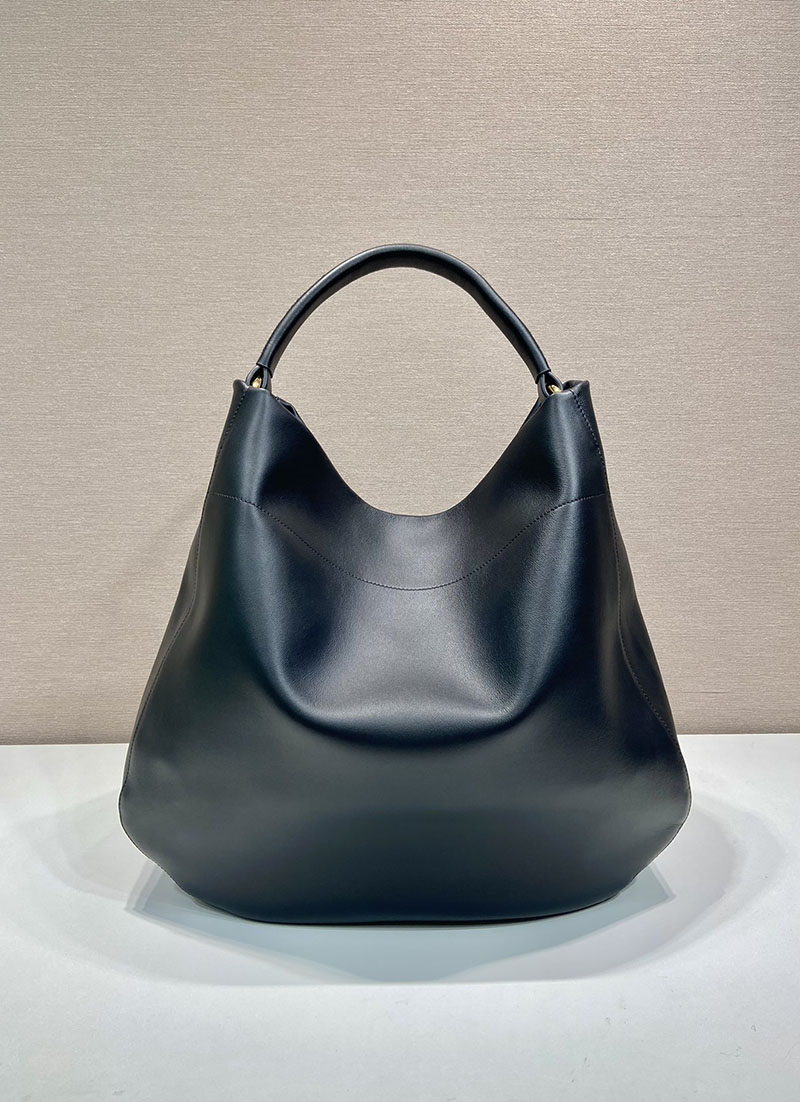 プラダ アウトレット PRADA ラージ レザー ショルダーバッグ 1BC219_2CYS_F0002_V_OOO ブラック H品 プラダ ショルダーバッグ レザー - 画像 (7)