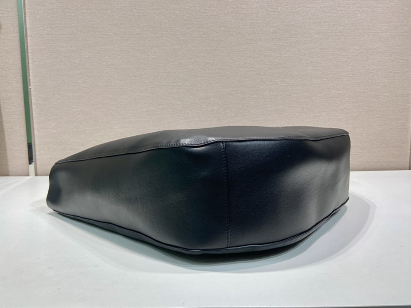 プラダ アウトレット PRADA ラージ レザー ショルダーバッグ 1BC219_2CYS_F0002_V_OOO ブラック H品 プラダ ショルダーバッグ レザー - 画像 (5)