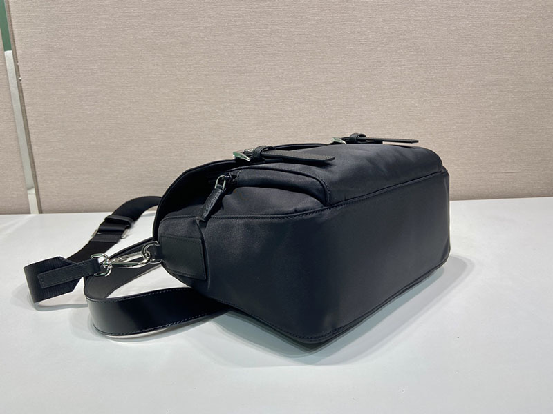 プラダ アウトレット PRADA Re-Nylon ショルダーバッグ 1BD953_RV44_F0002_V_B1M ブラック H品 プラダ ナイロンバッグ メンズ - 画像 (6)