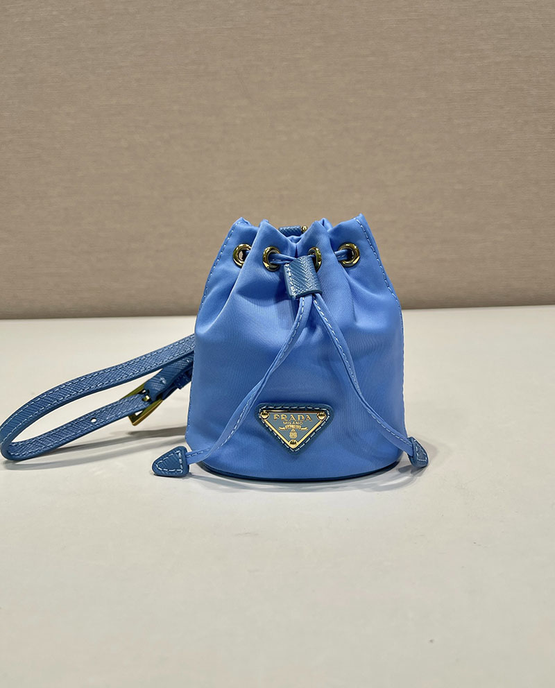 プラダ アウトレット PRADA ミニアイコン Re-Nylon バッグチャーム 1TT202_2DMK_F03FQ ブルー H品 プラダ キーホルダー アウトレット - 画像 (9)