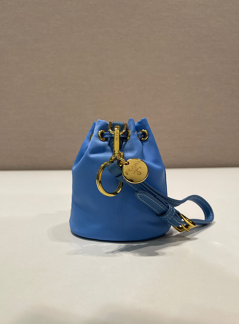 プラダ アウトレット PRADA ミニアイコン Re-Nylon バッグチャーム 1TT202_2DMK_F03FQ ブルー H品 プラダ キーホルダー アウトレット - 画像 (7)