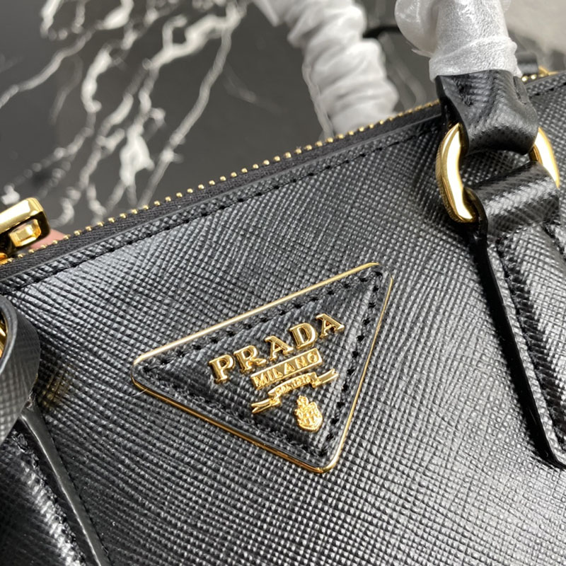 プラダ アウトレット PRADA ガレリア サフィアーノレザー ミニバッグ 1BA906_NZV_F0002_V_EOM ブラック H品 プラダ キャンバストート 新作 - 画像 (7)