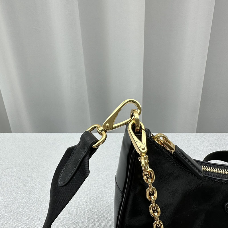 プラダ アウトレット PRADA Re-Edition 2005 ナプラックパテントレザー バッグ 1BH204_2DNT_F0002_V_WRS ブラック H品 プラダ アウトレット バッグ 新作 - 画像 (4)