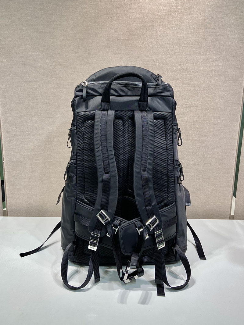 プラダ アウトレット PRADA テクニカルファブリック スキーブーツ バックパック 2VZ086_2DUH_F0002_V_OOO ブラック H品 ナイロン プラダ リュック メンズ - 画像 (7)