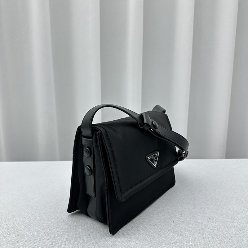 プラダ アウトレット PRADA Re Nylonミディアム ショルダーバッグ 1BD255_RDLN_F0002_V_OOO ブラック H品 プラダ バッグ アウトレット - 画像 (9)