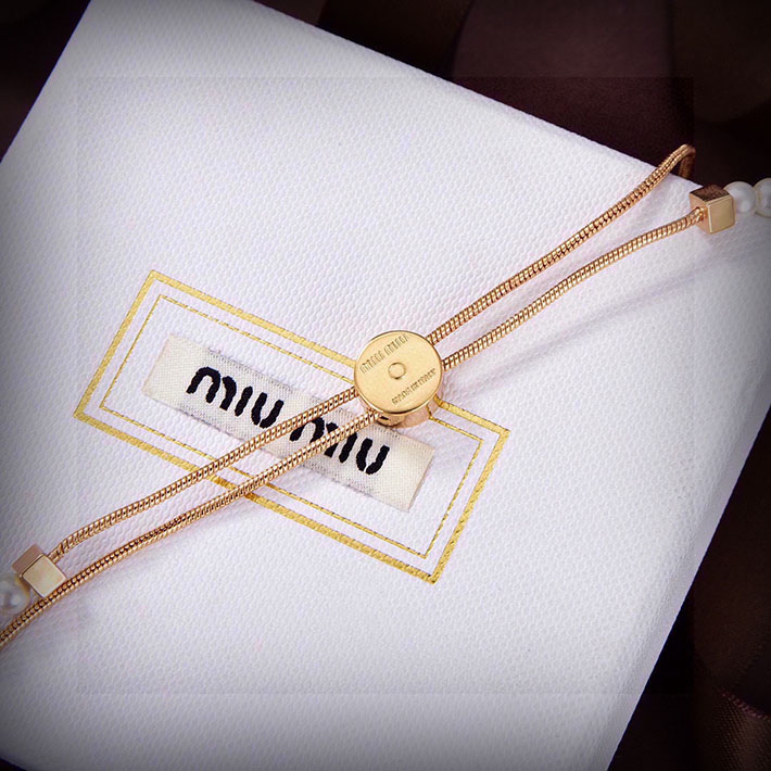 最高級MiuMiuスーパーコピー ミュウミュウネックレスコピー パールxメタル チョーカー 5IC066_2CVA_F0SAJ - 画像 (3)