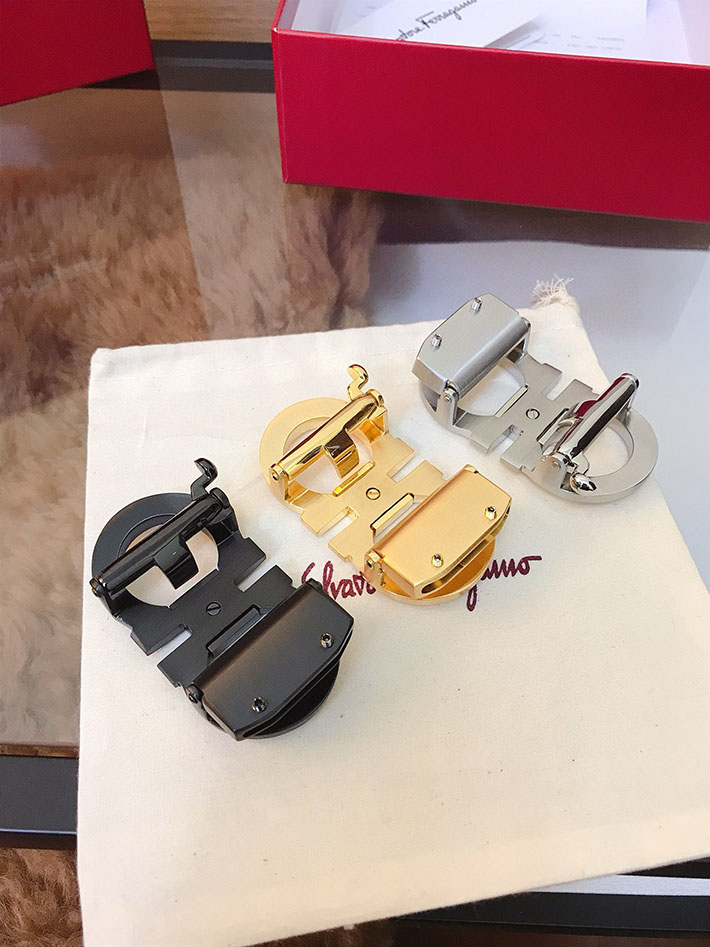 最高級フェラガモスーパーコピー フェラガモベルトコピー サルヴァトーレ ガンチーニ リバーシブル ベルト 2522585 N品 Ferragamo ベルト アウトレット - 画像 (3)