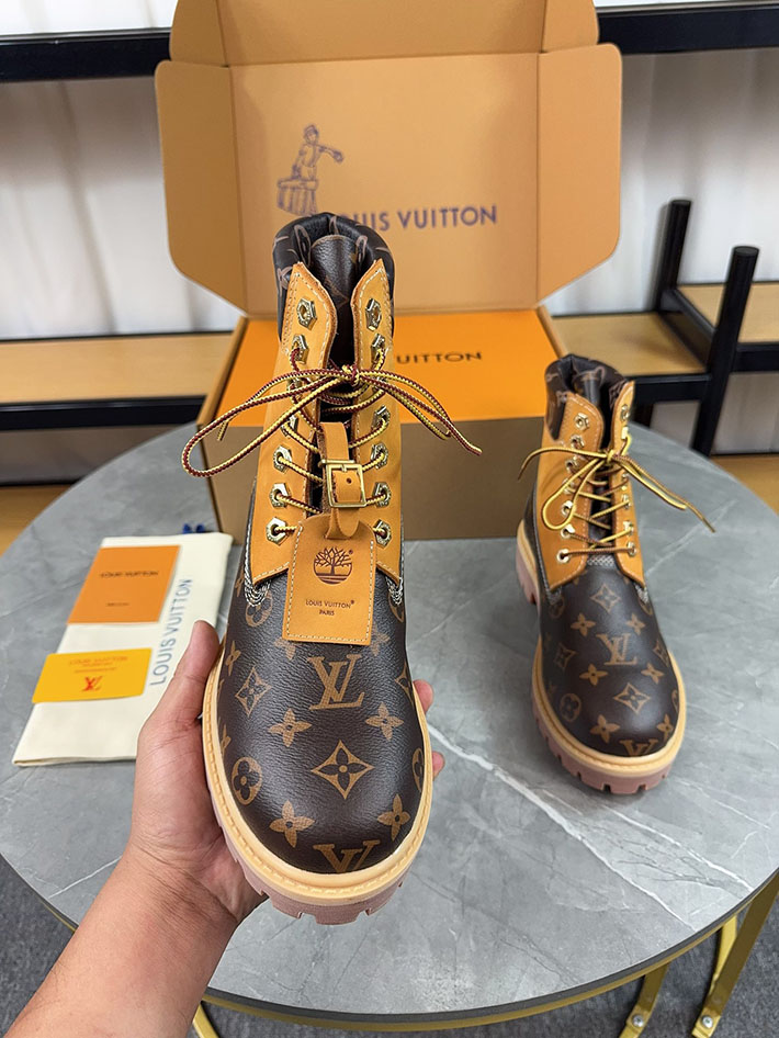 最高級ルイヴィトンスーパーコピー LV x Timberland 6-In High End Ankle Boot 2522897 N品 ルイヴィトン ティンバーランド - 画像 (5)