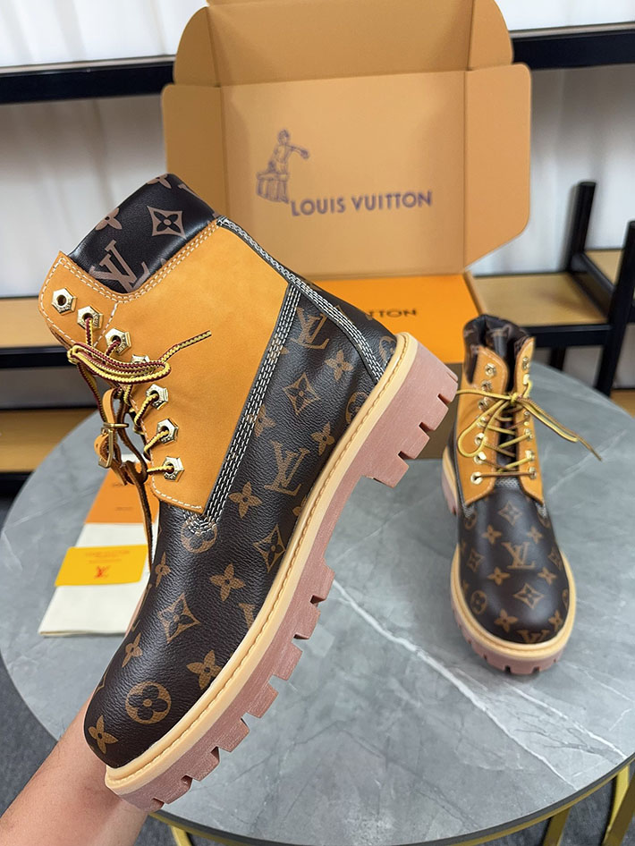 最高級ルイヴィトンスーパーコピー LV x Timberland 6-In High End Ankle Boot 2522897 N品 ルイヴィトン ティンバーランド - 画像 (4)