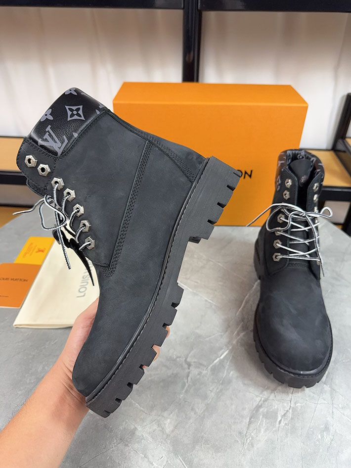 最高級ルイヴィトンスーパーコピー LV × Timberland 6-IN アンクルブーツ ノワール ブーツ 靴 2522904 N品 ルイヴィトン ティンバーランド 50足 - 画像 (2)
