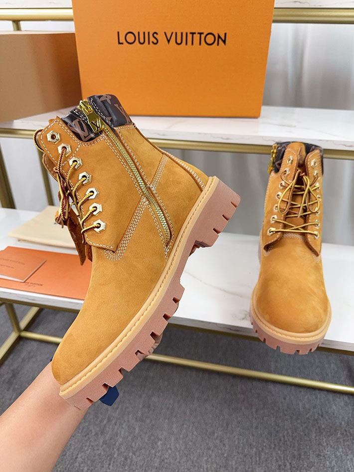 最高級ルイヴィトンスーパーコピー LV × Timberland 6-IN アンクルブーツ ノワール ブーツ 靴 2522907 N品 ルイヴィトン 靴 新作 - 画像 (9)