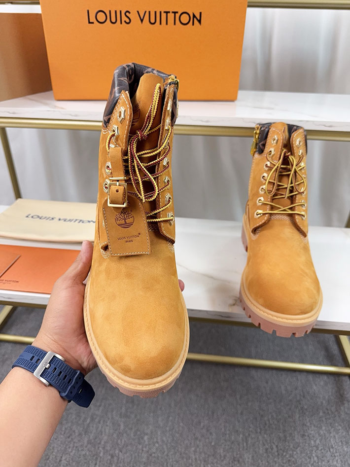 最高級ルイヴィトンスーパーコピー LV × Timberland 6-IN アンクルブーツ ノワール ブーツ 靴 2522907 N品 ルイヴィトン 靴 新作 - 画像 (8)