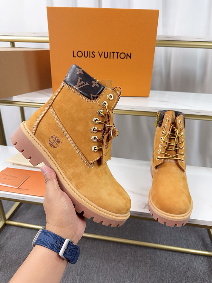 最高級ルイヴィトンスーパーコピー LV × Timberland 6-IN アンクルブーツ ノワール ブーツ 靴 2522907 N品 ルイヴィトン 靴 新作 - 画像 (7)
