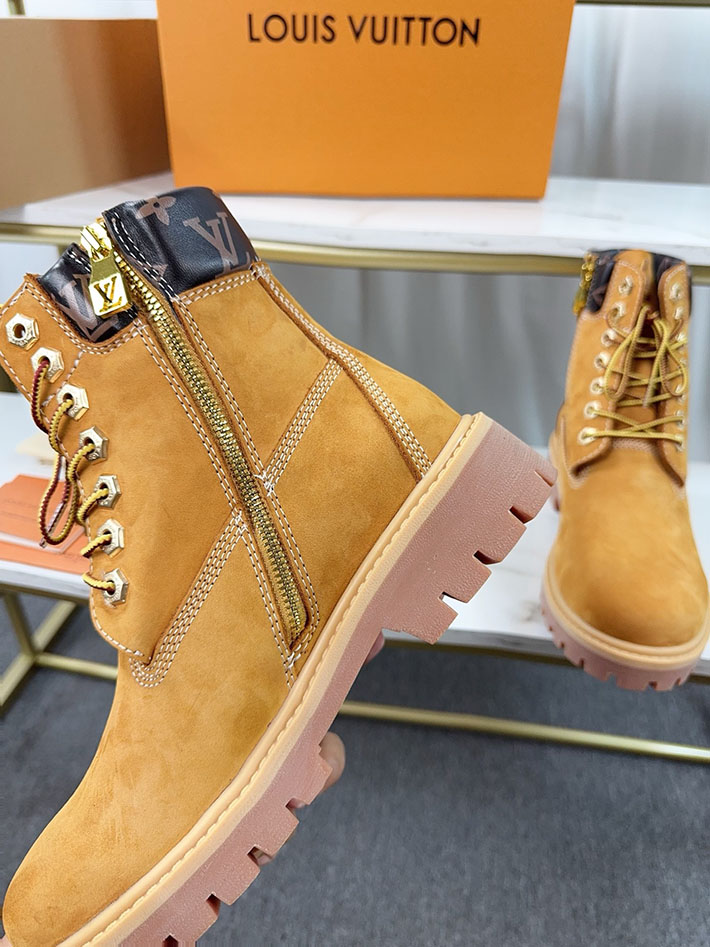 最高級ルイヴィトンスーパーコピー LV × Timberland 6-IN アンクルブーツ ノワール ブーツ 靴 2522907 N品 ルイヴィトン 靴 新作 - 画像 (3)