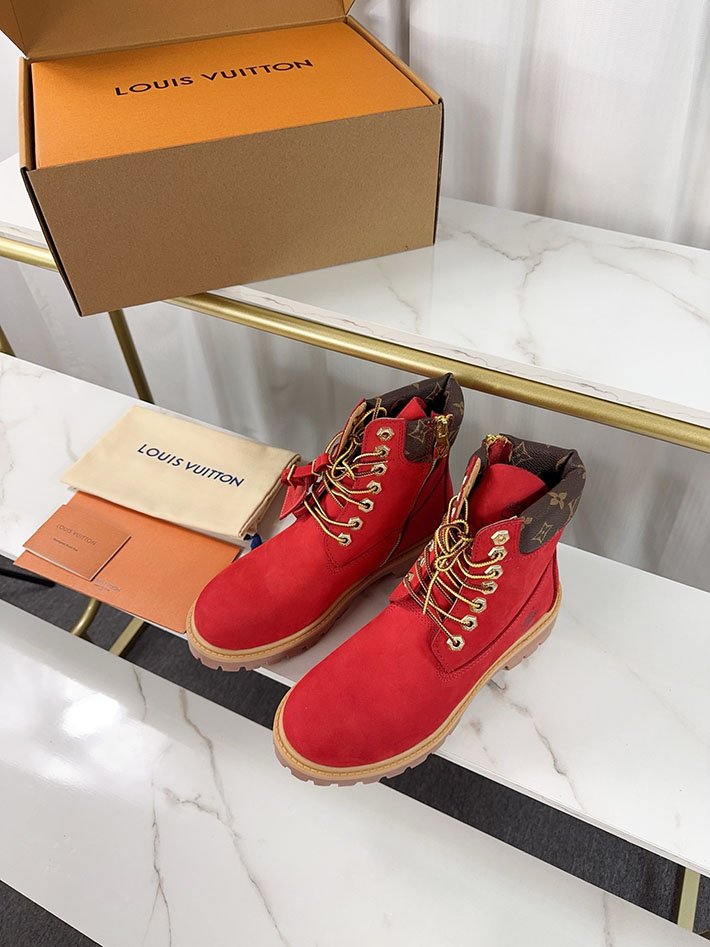 最高級ルイヴィトンスーパーコピー LV × Timberland 6-IN アンクルブーツ ノワール ブーツ 靴 2522908 N品 ルイヴィトン 革靴 評価 - 画像 (8)