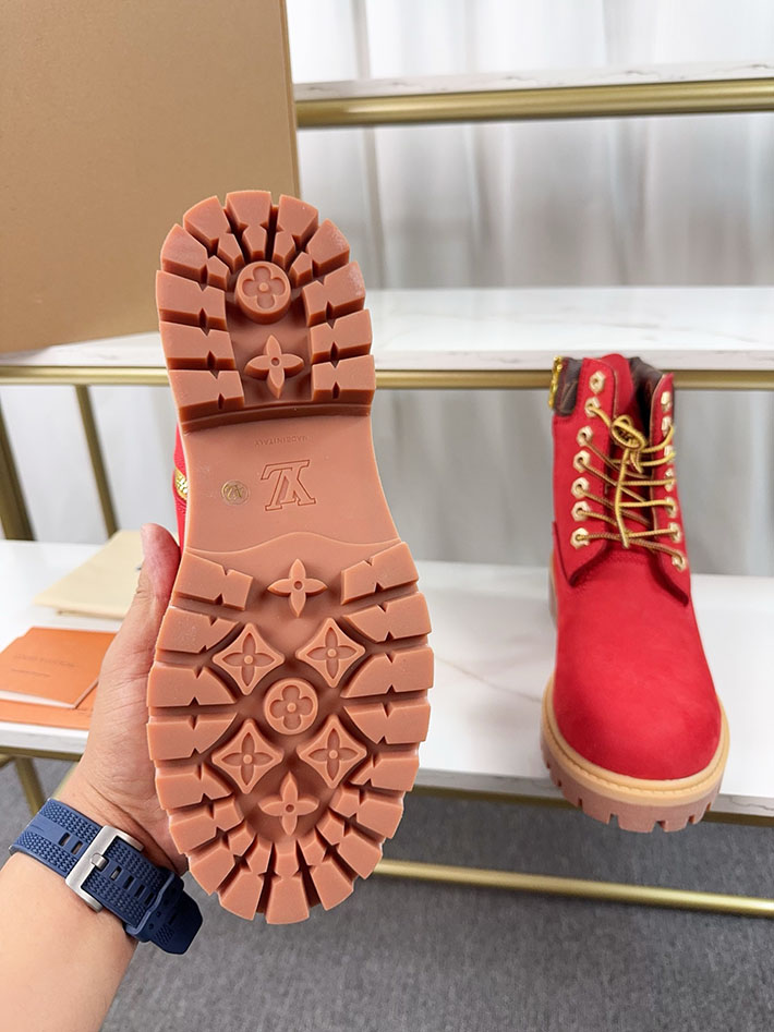 最高級ルイヴィトンスーパーコピー LV × Timberland 6-IN アンクルブーツ ノワール ブーツ 靴 2522908 N品 ルイヴィトン 革靴 評価 - 画像 (3)