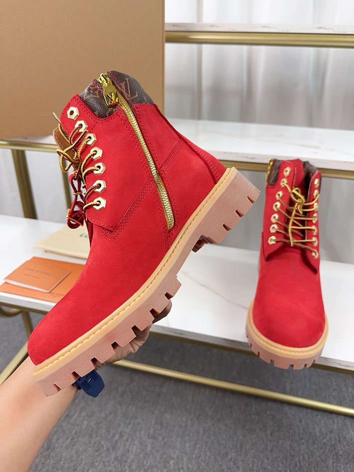最高級ルイヴィトンスーパーコピー LV × Timberland 6-IN アンクルブーツ ノワール ブーツ 靴 2522908 N品 ルイヴィトン 革靴 評価 - 画像 (2)