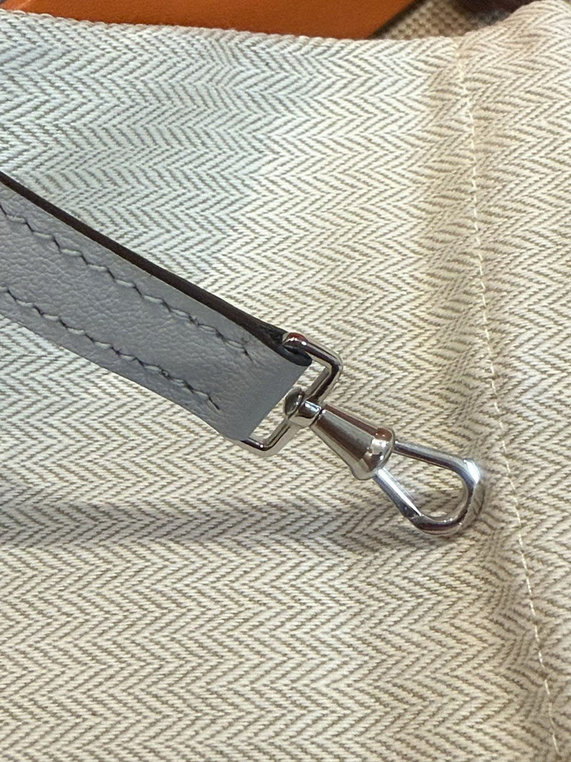 エルメスケリーバッグ定価 HERMES ケリードール パーソナル ブルーグラシエ/ブルーブリュム スイフト シルバー金具 2524154 - 画像 (16)
