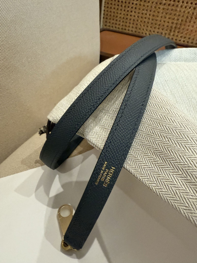 エルメスケリーバッグ定価 HERMES ケリー25 外縫い グリミスティ ヴォーエプソン ゴールド金具 2524183 - 画像 (13)