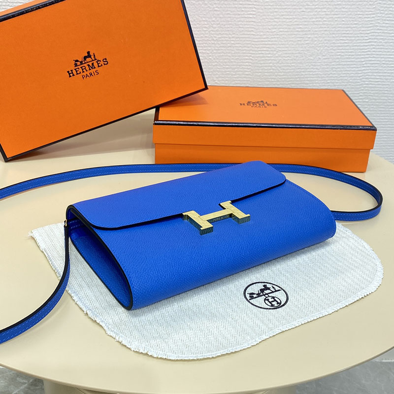 エルメス コンスタンス トゥー ゴー 定価 HERMES コンスタンスロング トゥーゴー ブルーイドラ ヴォーエプソン ゴールド金具 2524239 - 画像 (10)