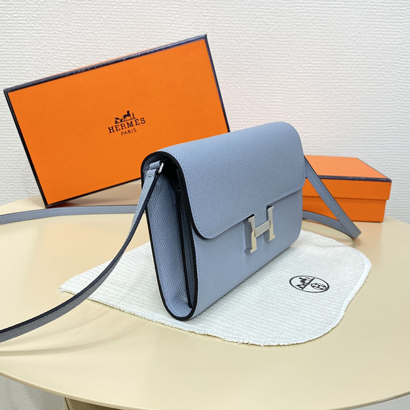 エルメス コンスタンス ロング 定価 HERMES コンスタンスロング トゥーゴー ブルーラン ヴォーエプソン シルバー金具 2524250 - 画像 (9)