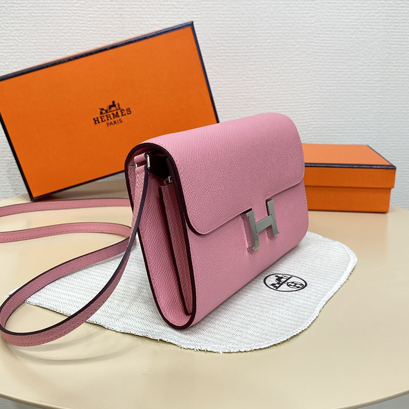 エルメス コンスタンス ロング 定価 HERMES コンスタンスロング トゥーゴー ローズコンフェッティ ヴォーエプソン シルバー金具 2524268 - 画像 (6)