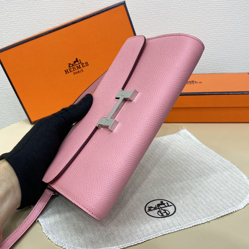 エルメス コンスタンス ロング 定価 HERMES コンスタンスロング トゥーゴー ローズコンフェッティ ヴォーエプソン シルバー金具 2524268 - 画像 (3)
