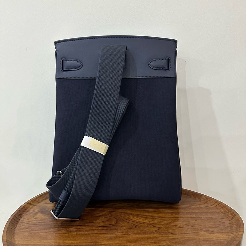 エルメス ケリーアッカド コーデ HERMES ケリー アッカド HAC A DOS ブルーブライトン トワル/スイフト シルバー金具 2524351 - 画像 (9)