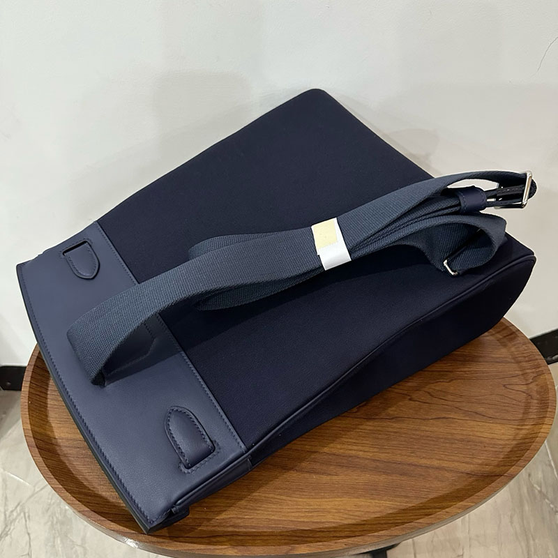 エルメス ケリーアッカド コーデ HERMES ケリー アッカド HAC A DOS ブルーブライトン トワル/スイフト シルバー金具 2524351 - 画像 (6)