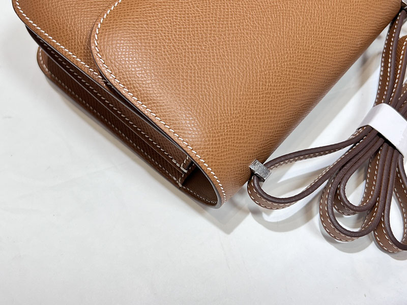 エルメススーパーコピー コンスタンス ミニ 定価 HERMES コンスタンス1 ミニ ゴールド ヴォーエプソン シルバー金具 2524493 - 画像 (5)