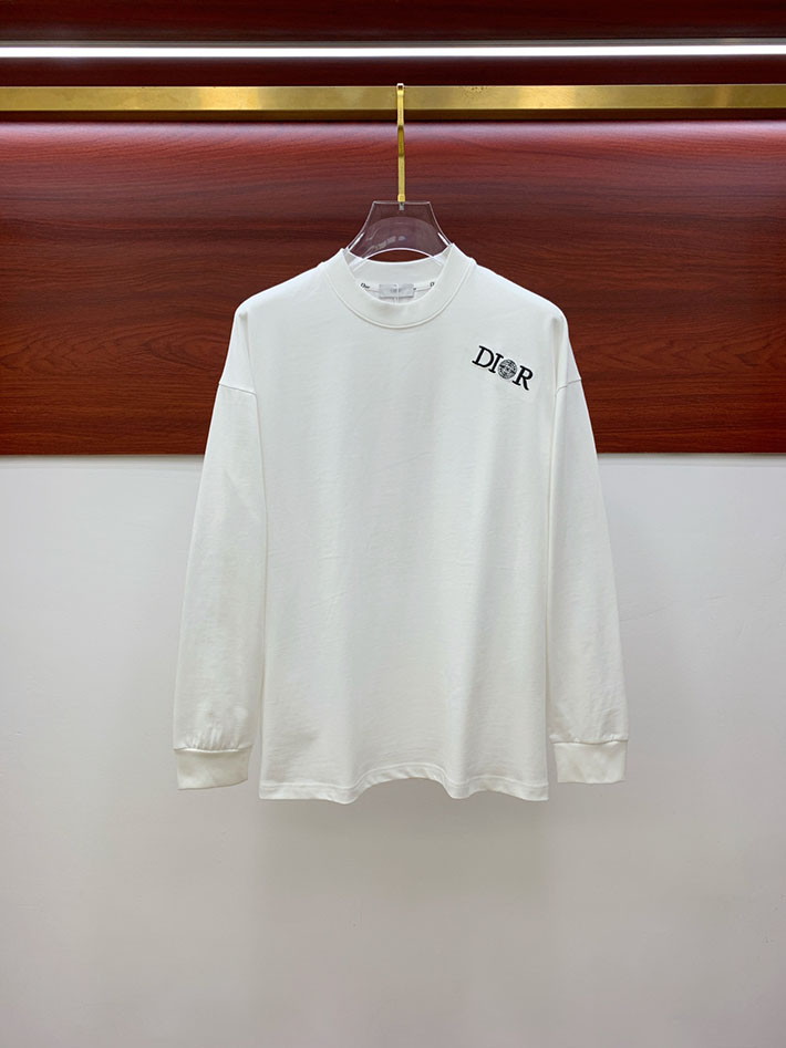 最高級ディオールスーパーコピー Christian Dior Paris ロング Tシャツ ホワイト 2524739 ディオール tシャツ メンズ - 画像 (10)