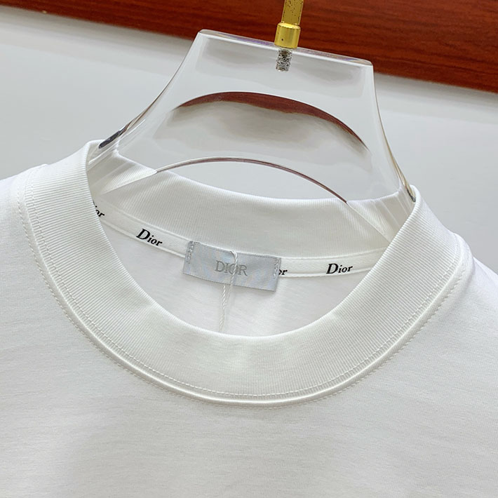 最高級ディオールスーパーコピー Christian Dior Paris ロング Tシャツ ホワイト 2524739 ディオール tシャツ メンズ - 画像 (6)