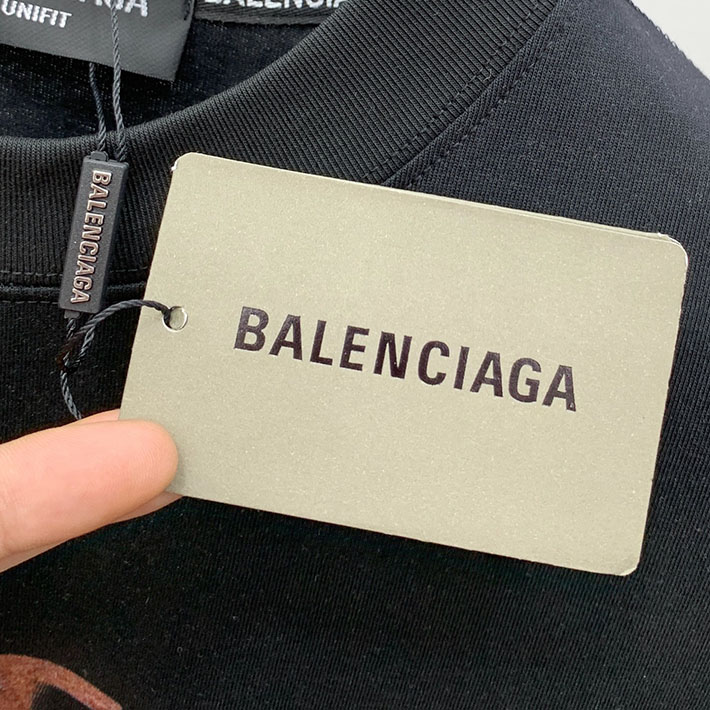 最高級バーバリースーパーコピー BURBERRY コットン Tシャツ ロゴ 長袖 クロップド ブラック 2524771 バーバリー Tシャツ アウトレット - 画像 (9)