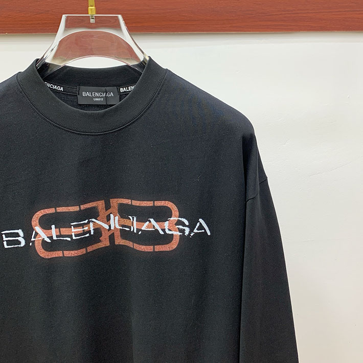 最高級バーバリースーパーコピー BURBERRY コットン Tシャツ ロゴ 長袖 クロップド ブラック 2524771 バーバリー Tシャツ アウトレット - 画像 (8)