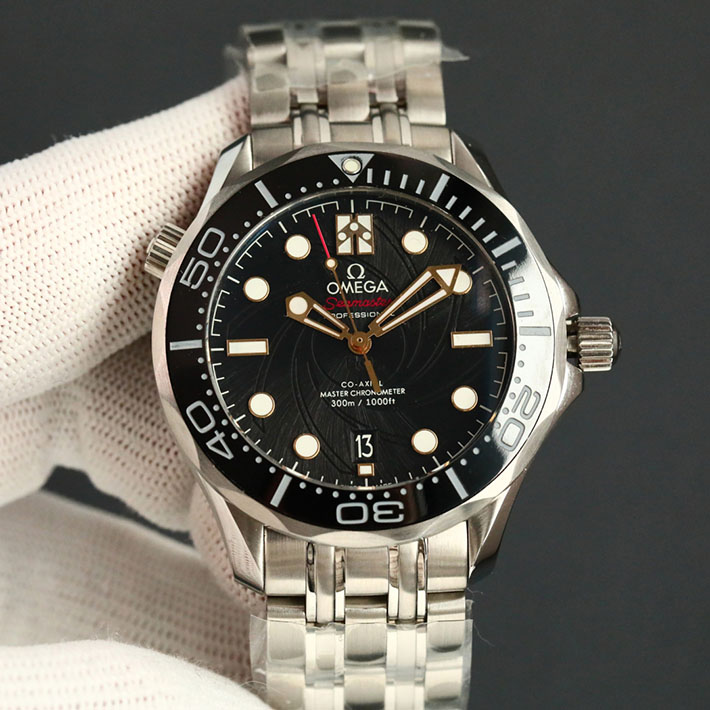 オメガ OMEGA シーマスター ダイバー300 コーアクシャル マスタークロノメーター ジェームズ・ボンド 210.22.42.20.01.004 ブラック メンズ 腕時計 - 画像 (7)