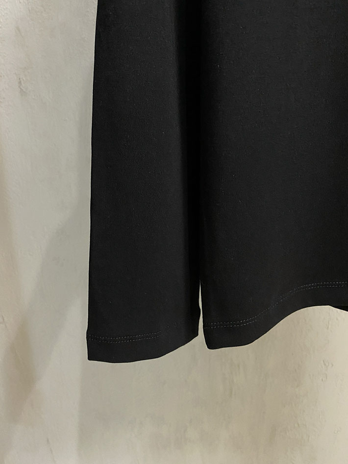 最高級ロロ・ピアーナスーパーコピー LoroPiana メンズ Tシャツ 長袖 クルーネック ブラック 2524820 ロロピアーナ t シャツ メンズ - 画像 (5)