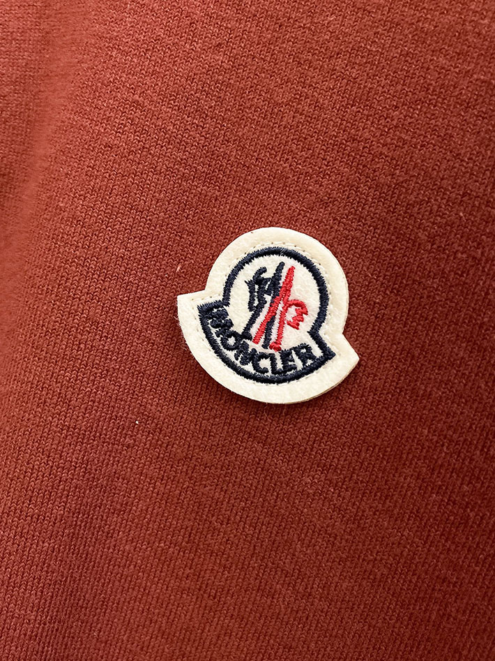 最高級モンクレールスーパーコピー MONCLER ワンポイント ポロシャツ 長袖 ブラウン 2524880 モンクレール ポロシャツ メンズ - 画像 (8)