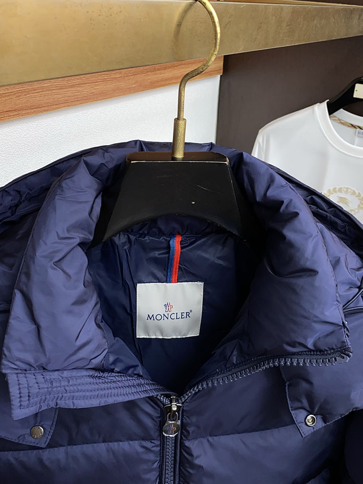 最高級モンクレールスーパーコピー Moncler Maya 70 ショートダウンジャケット ブルー 2525107 MONCLER ダウン メンズ - 画像 (10)