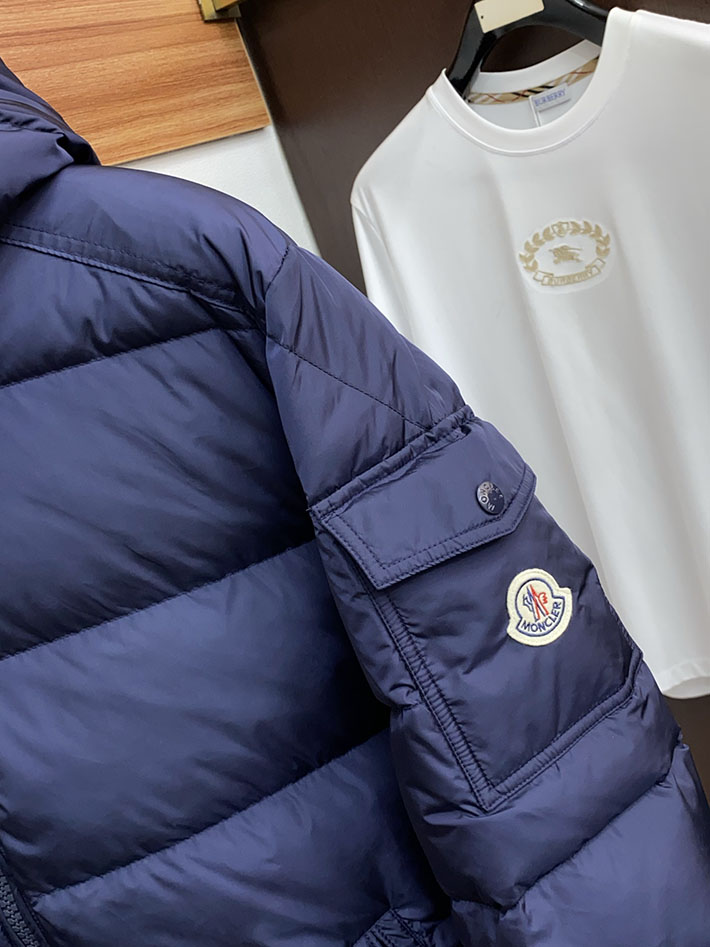 最高級モンクレールスーパーコピー Moncler Maya 70 ショートダウンジャケット ブルー 2525107 MONCLER ダウン メンズ - 画像 (9)