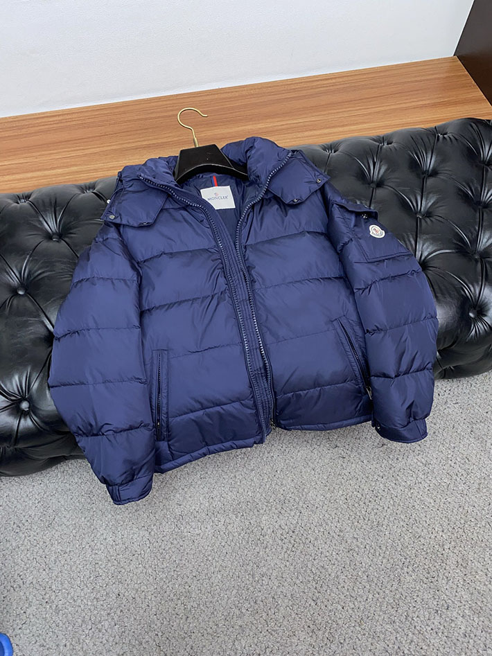 最高級モンクレールスーパーコピー Moncler Maya 70 ショートダウンジャケット ブルー 2525107 MONCLER ダウン メンズ - 画像 (7)