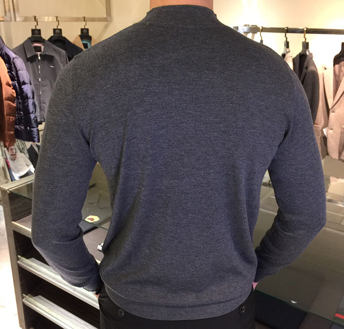 最高級ゼニアスーパーコピー ZEGNA メンズ ニット・セーター・カーディガン グレー 2525155 冬 ニットコーデ メンズ - 画像 (8)
