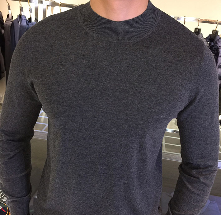 最高級ゼニアスーパーコピー ZEGNA メンズ ニット・セーター・カーディガン グレー 2525155 冬 ニットコーデ メンズ - 画像 (7)