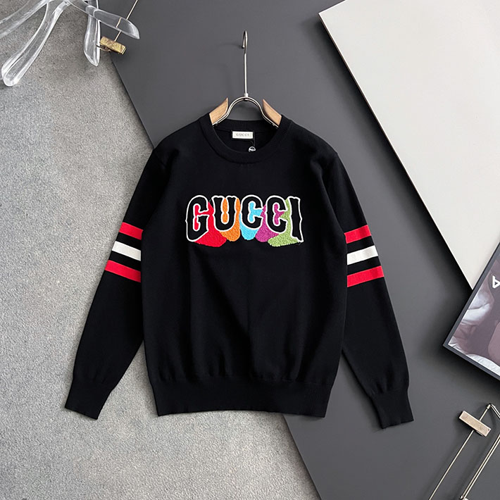 グッチ直営アウトレット店 GUCCI コットンジャージー プリント スウェットシャツ ホワイト 2525323 グッチ トレーナー レディース - 画像 (4)