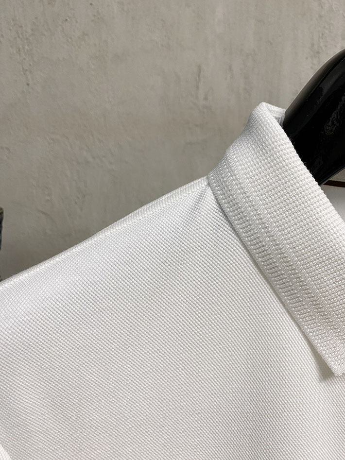最高級ロロ・ピアーナスーパーコピー Loro Piana ポロシャツ 長袖 メンズ おしゃれ ホワイト 2525540 ロロピアーナ ポロシャツ 長袖 - 画像 (8)
