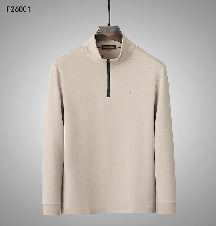 最高級ロロ・ピアーナスーパーコピー Loro Piana 流行りのトレーナー メンズ 長袖 ブラック 2525582 ロロピアーナ トレーナー メンズ - 画像 (10)