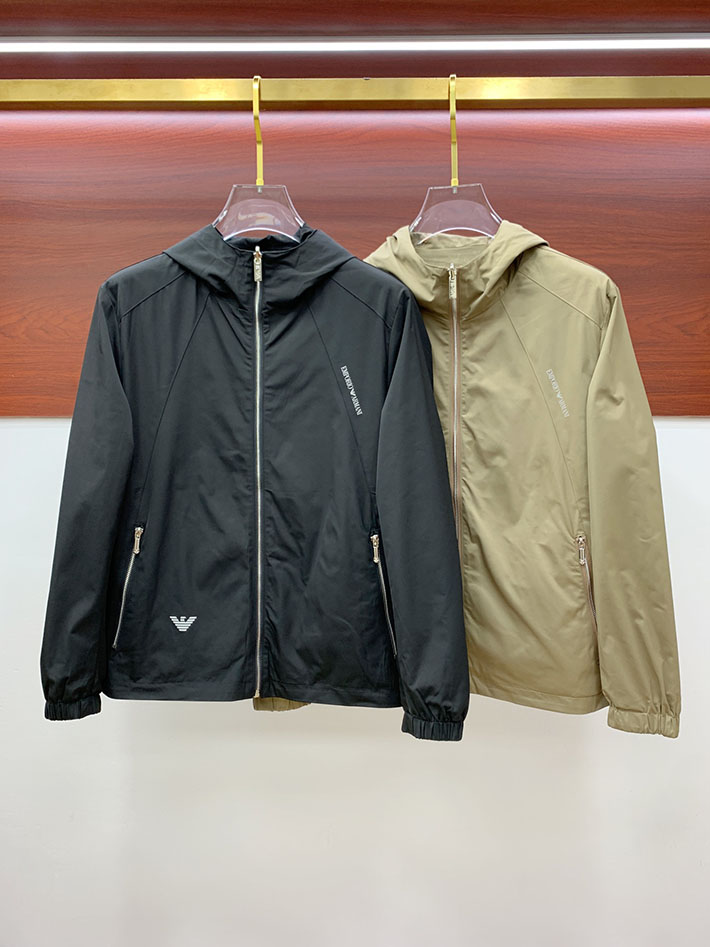 最高級アルマーニスーパーコピー ARMANI エクスチェンジ ジップアップ ブルゾン ベージュ 2525670 アルマーニ ジャケット メンズ - 画像 (2)