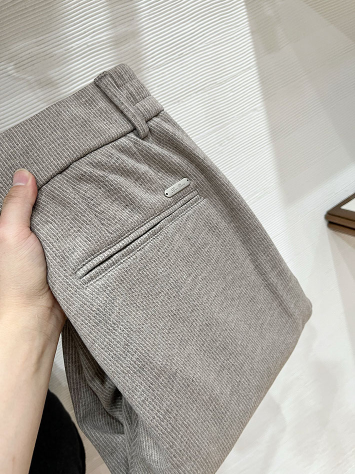最高級ロロ・ピアーナスーパーコピー ジョガーパンツ ボトムス パンツ ロング丈 ウエストリボン 2525780 ロロピアーナ パンツ メンズ - 画像 (2)
