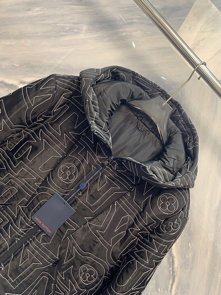 最高級ルイヴィトンスーパーコピー lv スノー ダウンジャケット メンズ ブラック 2525795 ルイヴィトン ダウンジャケット 新作 - 画像 (8)