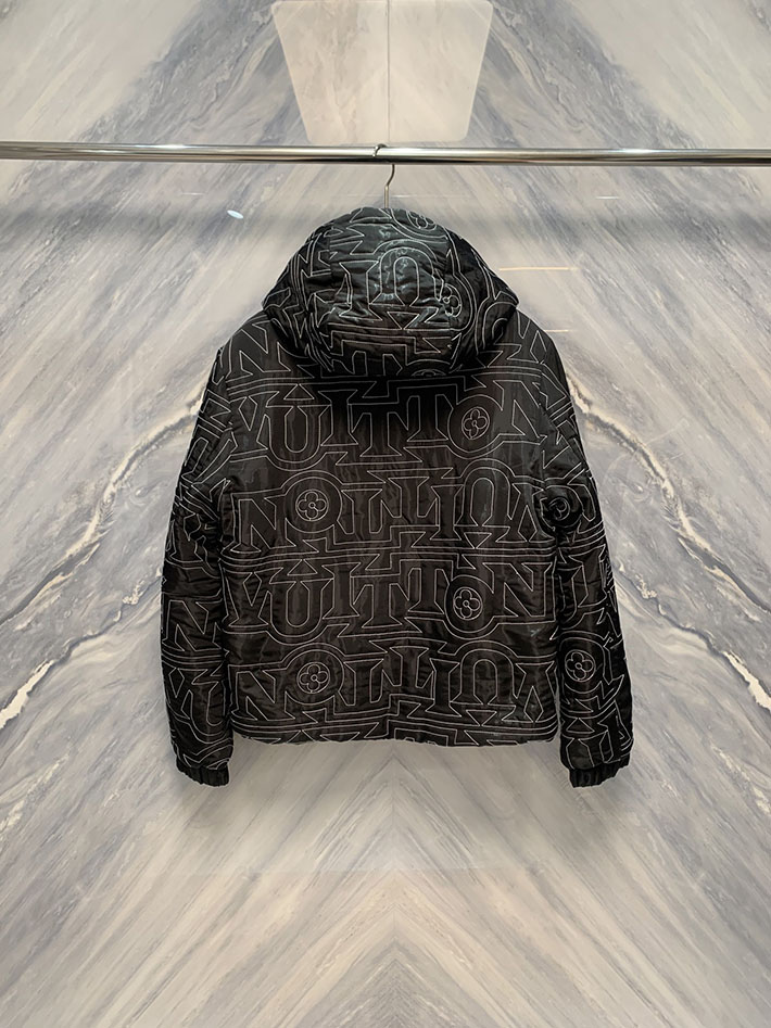 最高級ルイヴィトンスーパーコピー lv スノー ダウンジャケット メンズ ブラック 2525795 ルイヴィトン ダウンジャケット 新作 - 画像 (4)